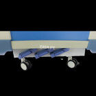 2150 mm 750 mm Cama médica de hospital 3 manivelas elétricas