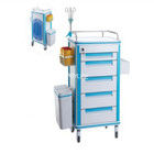 750*480*920mm Trolley de Emergência Médica ABS