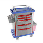 750*480*920mm Trolley de Emergência Médica ABS