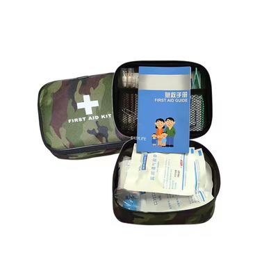 Camuflagem Kit de primeiros socorros de grande capacidade Kit de sobrevivência selvagem Kit de resgate ao ar livre Kit médico paramédico