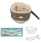 Colarinho ajustável Coluna cervical Colarinho de fixação do pescoço de polímero alto