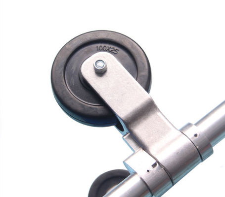 Encosto de couraça Adaptação de macaco dobrável Pés de apoio e rodas