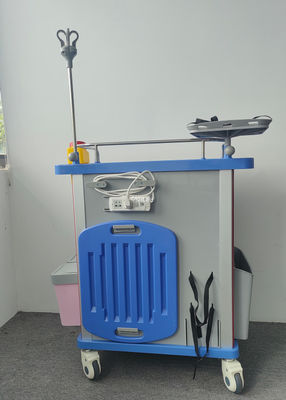 Equipamento médico de emergência ABS Caminhão de hospitais Carrinho de remédios de enfermagem Caminhão de hospitais