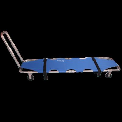 Four Wheel Folding Stretcher With Drawbar
