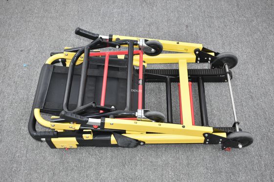 Algodão de alumínio manual tipo de rastreador de escada estendedor dobrável leve para transferência de pacientes hospitalares