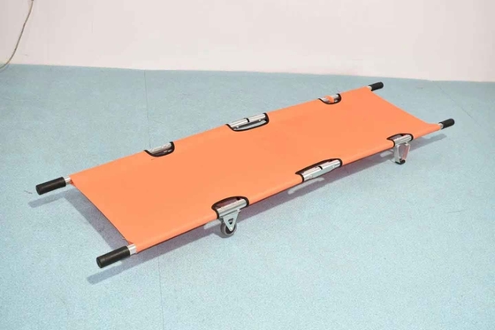 Bom preço. 104 x 17 x 9 Cm que dobram a liga de alumínio médica do transporte de hospital da maca on-line