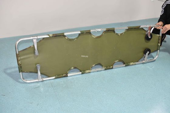 Do trole paciente conveniente da maca da evacuação da emergência de 46CM rodas pequenas do tamanho