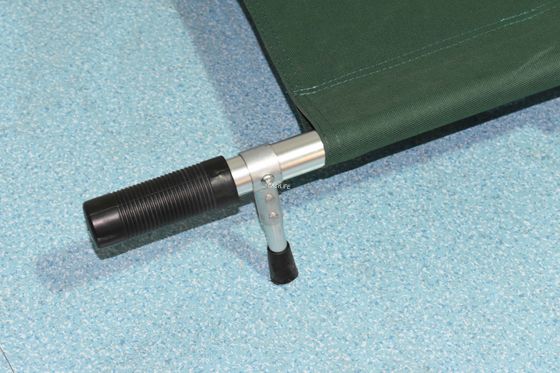 Classe médica de dobramento ajustável da maca mim liga de alumínio do rolamento de carga máxima 159kg