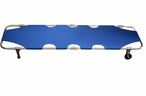 Rodas pequenas da maca médica da dobradura da colher da ambulância de 20CM 50CM para o hospital