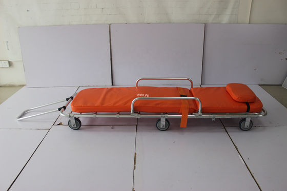 Embarque automático ajustável de dobramento da altura do trole 40kg da maca da ambulância de 190 x de 55 X de 92CM
