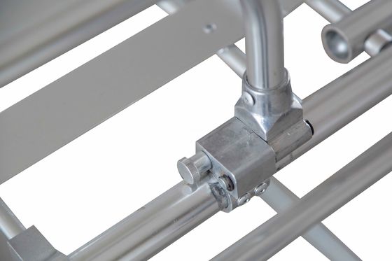 da altura dobrável da maca da ambulância 40kg carga automática traseira ajustável