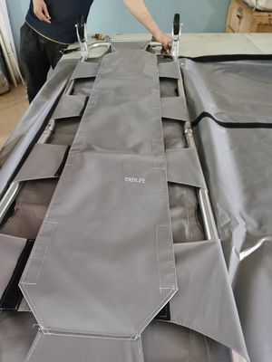 liga de alumínio do salvamento 6.5kg que dobra a maca médica