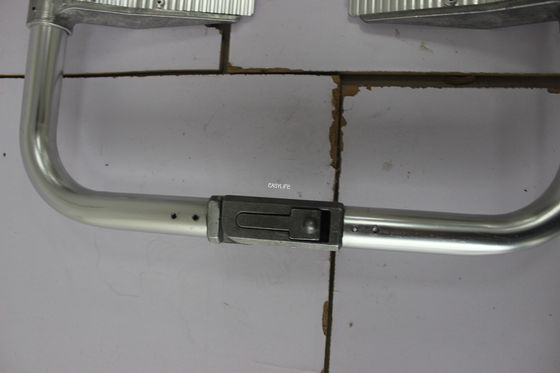 Maca dobrável da colher da ambulância azul de 210cm 44cm com as correias operadas manualmente