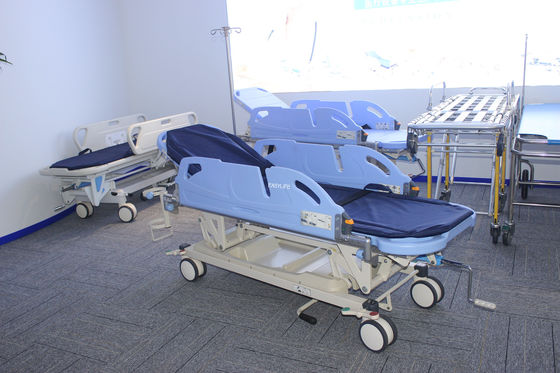 Emergência paciente 89cm hidráulica Ward Cart do trole de transferência de 2160MM