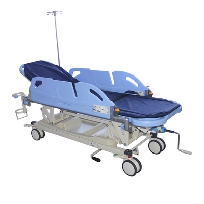 Trole de deslocamento 33CM paciente da maca de transferência de 760MM para a ambulância do hospital