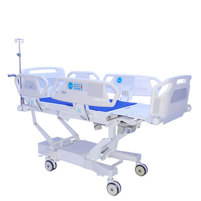 Cama 250KGS paciente automática médica elétrica de 2150MM para a casa ICU ajustável
