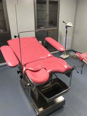 Ajuste de 250MM 250 quilogramas de trabalho do hospital e cama da entrega para o grávido