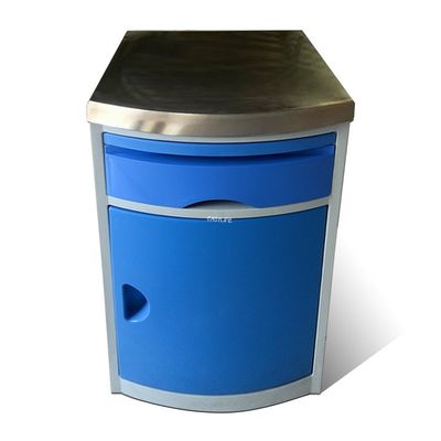 ODM de pouco peso do armário da cabeceira do hospital de 50 do ABS médico da mobília do hospital da carga do quilograma SS