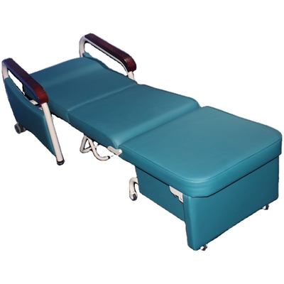 Bom preço. Camas convertíveis e cadeiras da dobradura do hospital DG-F03 a descansar, visitar e esperar o sono que acompanha a cadeira 11900MM on-line