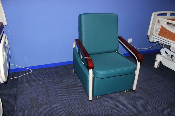 Camas convertíveis e cadeiras da dobradura do hospital DG-F03 a descansar, visitar e esperar o sono que acompanha a cadeira 11900MM