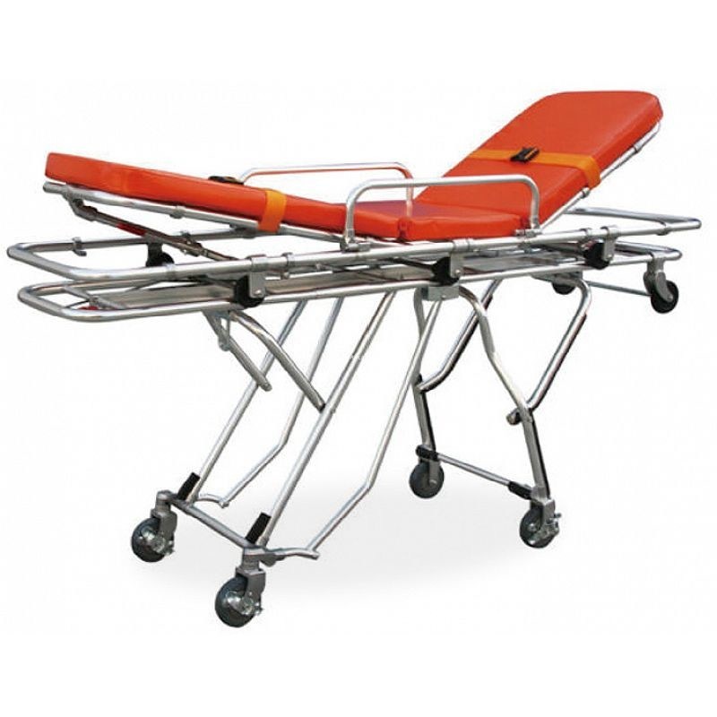 Maca de CARREGAMENTO automática da cadeira da emergência da liga de alumínio ICU do móbil do equipamento MDK-L06 médico para o CARRO da ambulância