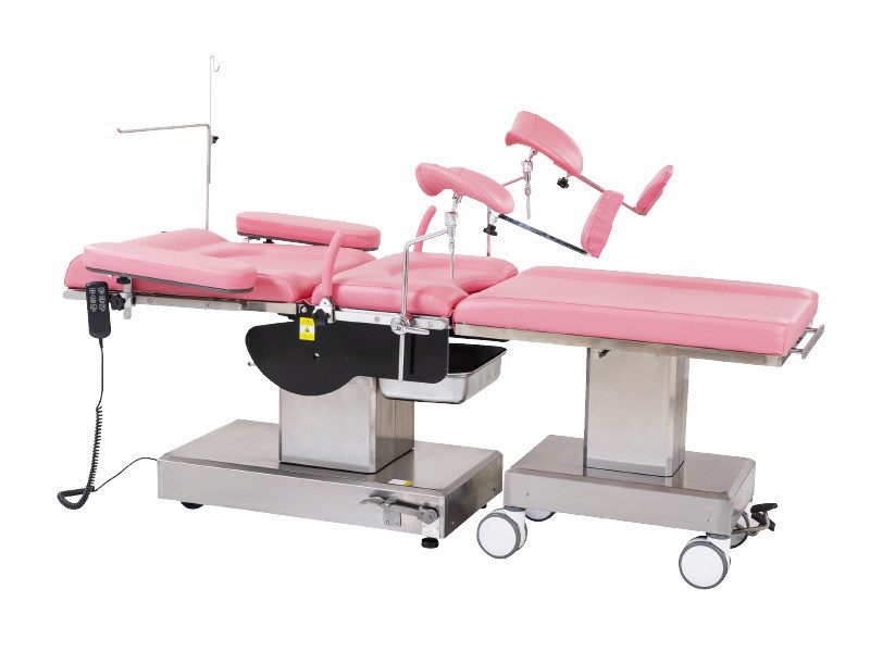 Cama obstétrico 2000 x 600 x 650mm SS 304 do exame Gynecological elétrico para a mulher