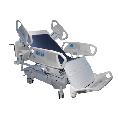 Bom preço. 75 graus de cama elétrica ajustável para da cama completa manual dos cuidados da curva da função da assistência ao domicílio a função muda branca da roda oito on-line