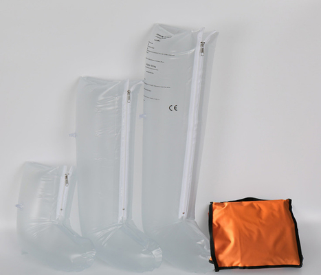 Bom preço. Kit de talas de ar de primeiros socorros infláveis Talas de plástico com mão Cotovelo/meio braço on-line