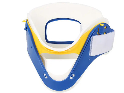 Bom preço. Colarinho ajustável Coluna cervical Colarinho de fixação do pescoço de polímero alto on-line