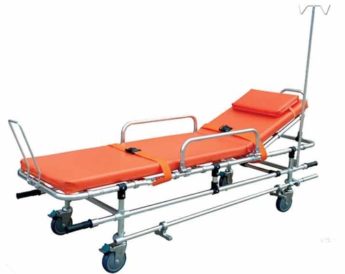 Bom preço. 550mm ambulância rodada médica da maca da posição da maca da ambulância de 30 graus baixa on-line