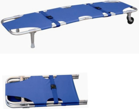 Bom preço. Maca portátil da colher da dobradura da ambulância de 120CM para transferência do salvamento on-line