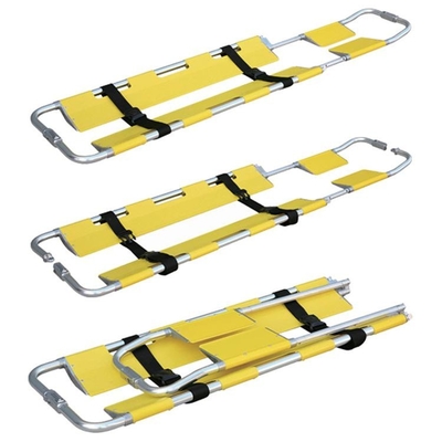 Bom preço. Maca traseira Lightweighted da placa da liga de alumínio da cama do trole da ambulância de 2100MM 44CM on-line